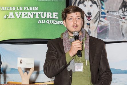 Étienne Beaumont honoré par Aventure Écotourisme Québec