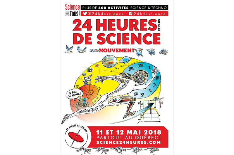 24 heures de science à Pont-Rouge et Saint-Augustin