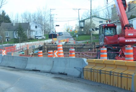 Reprise des travaux à Saint-Basile