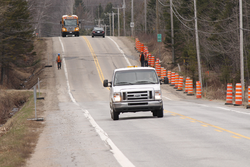 La portion la plus détériorée de la route 365 sera réparée