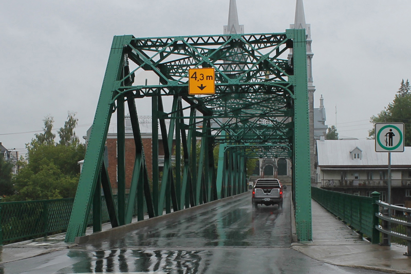 Fermeture du pont de Saint-Casimir les 11 et 12 juillet