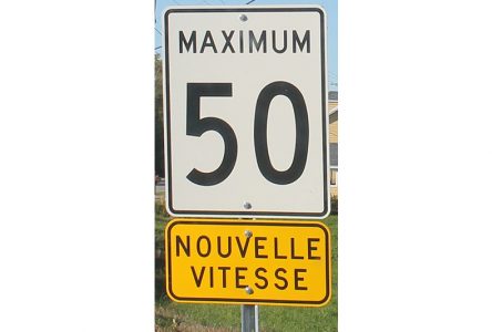 Plusieurs nouvelles limites de vitesse à Sainte-Christine