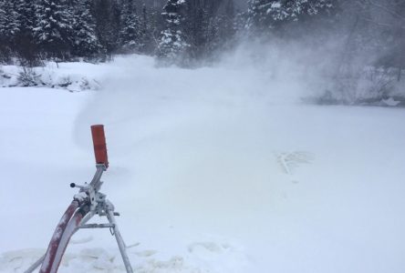 Le système de défense contre les inondations est en place à Saint-Raymond