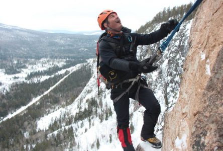 L’alpiniste François-Guy Thivierge au Salon nature Portneuf