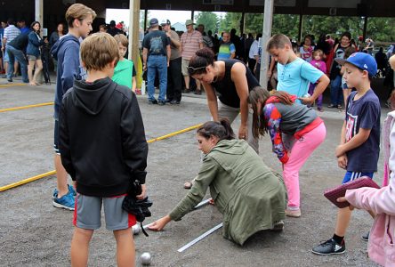 Retrouvailles familiales au Festival de la pétanque