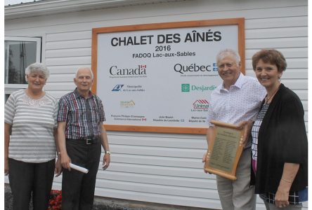 Un chalet pour les aînés à Lac-aux-Sables