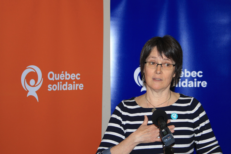 Odile Pelletier remporte l’investiture de Québec solidaire