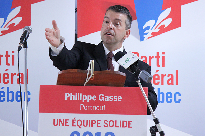 «Je veux être comme Michel» – Philippe Gasse, candidat du PLQ