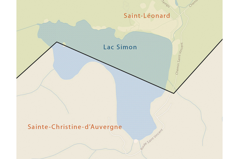 Annexion d’une partie du lac Simon: nouvelle demande de citoyens