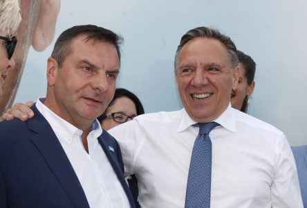 Le chef de la CAQ à Saint-Raymond