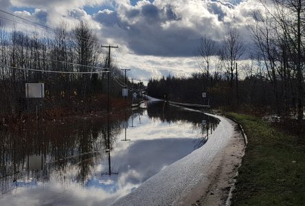 La route 354 est fermée à Saint-Raymond