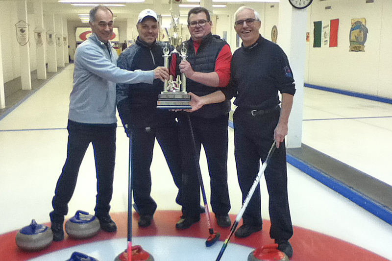 Champions du tournoi de curling