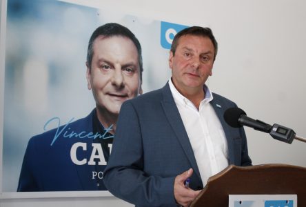 Assermentation du député Vincent Caron