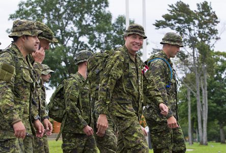 Exercice militaire dans la Vallée Bras-du-Nord