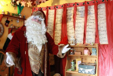 Une famille qui crée la féérie de Noël