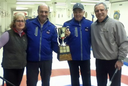Gagnants du tournoi de curling des Fêtes Desjardins