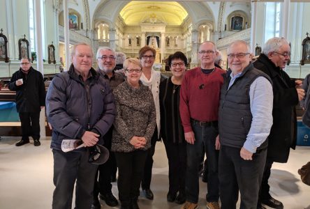 Une aire d’accueil à l’église de Pont-Rouge