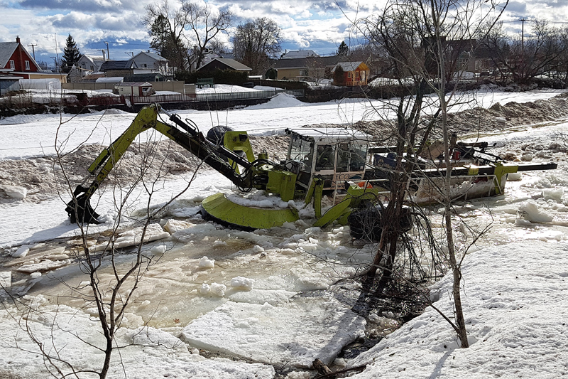 Saint-Raymond se prépare à une inondation