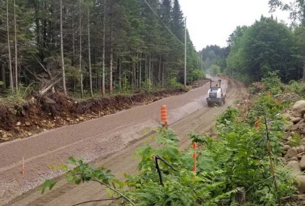 Chantier terminé dans le rang Sainte-Croix