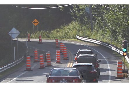 Glissement de terrain dans la côte