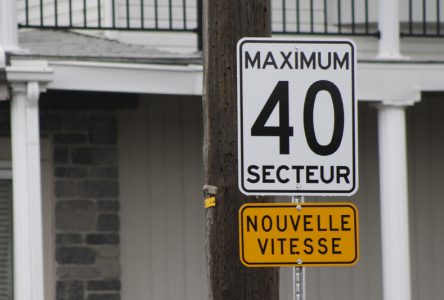 Pont-Rouge réduit la limite de vitesse