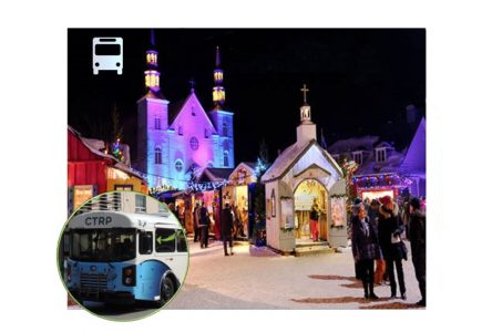 Des bus pour se rendre au Noël d’antan