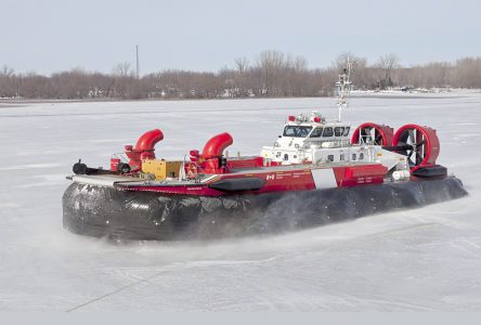 Déglaçage printanier du fleuve Saint-Laurent