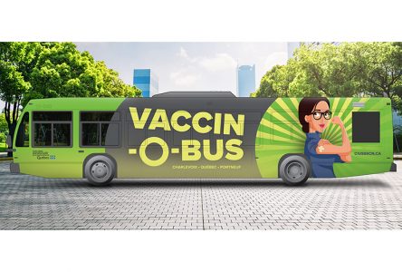 Le Vaccin-O-Bus vient dans Portneuf