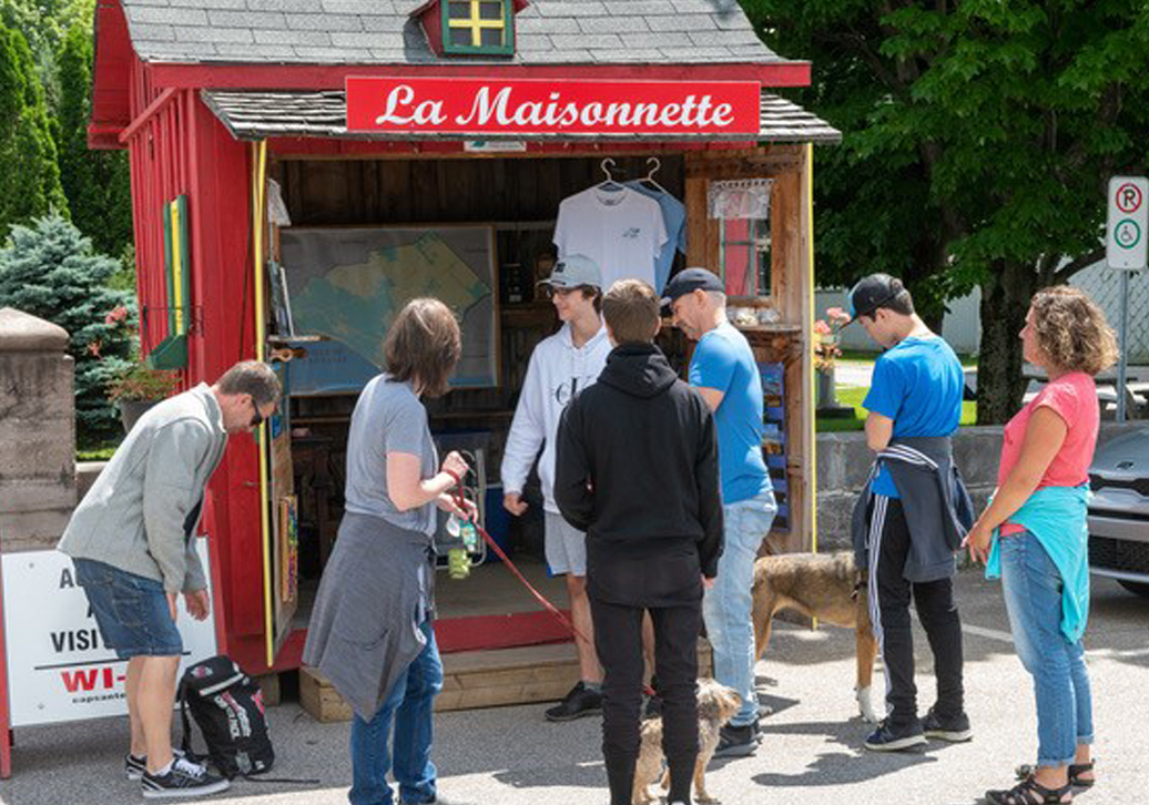 La maisonnette d’accueil à Cap-Santé, toujours aussi populaire