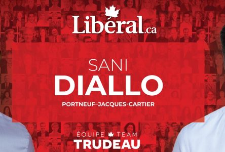 Sani Diallo, candidat libéral dans Portneuf-Jacques-Cartier