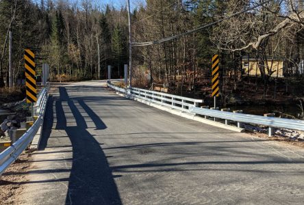 Le pont est rouvert à Lac-Sergent