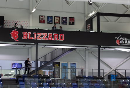 Le Blizzard dévoile une loge et une galerie de presse au Complexe sportif multifonctionnel de Saint-Augustin