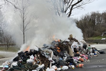 Incendie dans un camion de collecte des déchets de la RRGMRP