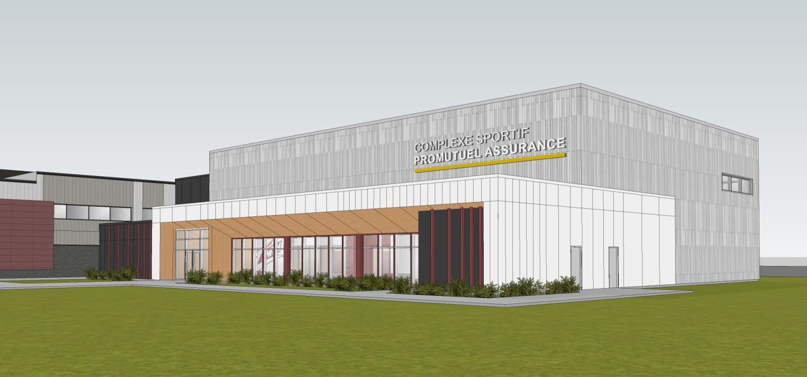 La construction du nouveau gymnase de l’école secondaire de Saint-Marc-des-Carrières débutera bientôt
