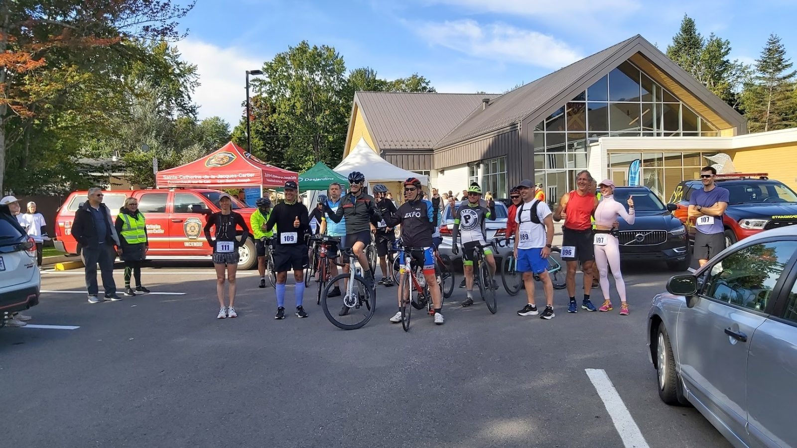 Communauté tissée serrée pour le Défi du Lac Saint-Joseph