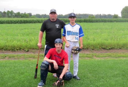 Entraîné par l’Académie de baseball du Grand Portneuf, Jérémy Marcotte se démarque