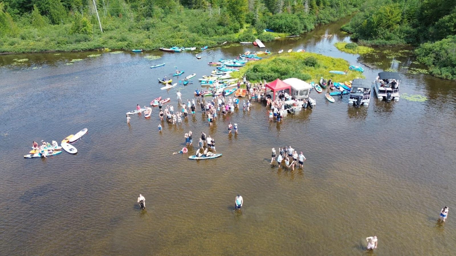 Succès au lac de la Ferme