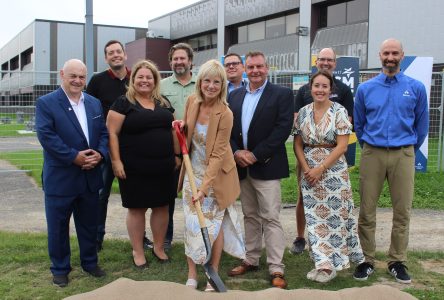 Début du chantier du nouveau gymnase à l’École secondaire de Saint-Marc-des-Carrières