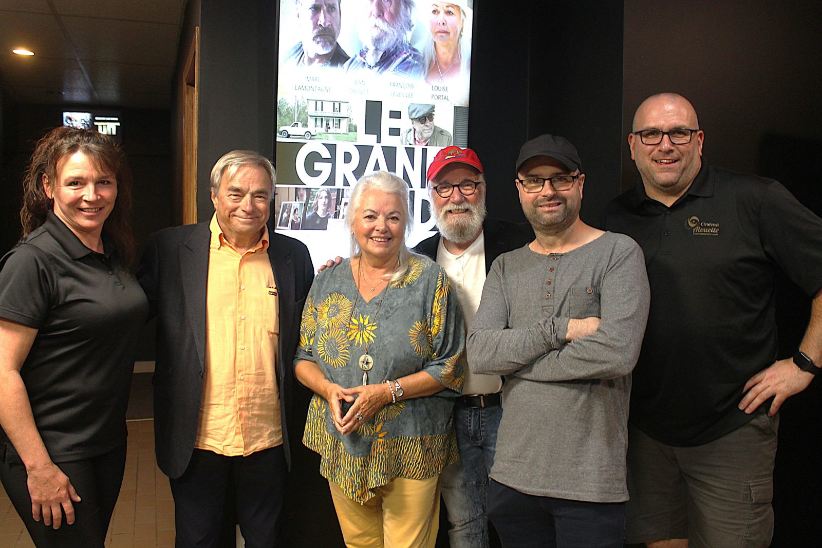 Première du film <i>Le Grand Vide au cinéma Alouette</i>