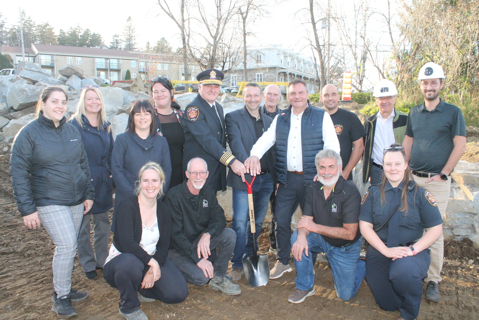 Les travaux sont lancés pour la caserne incendie de Saint-Ubalde